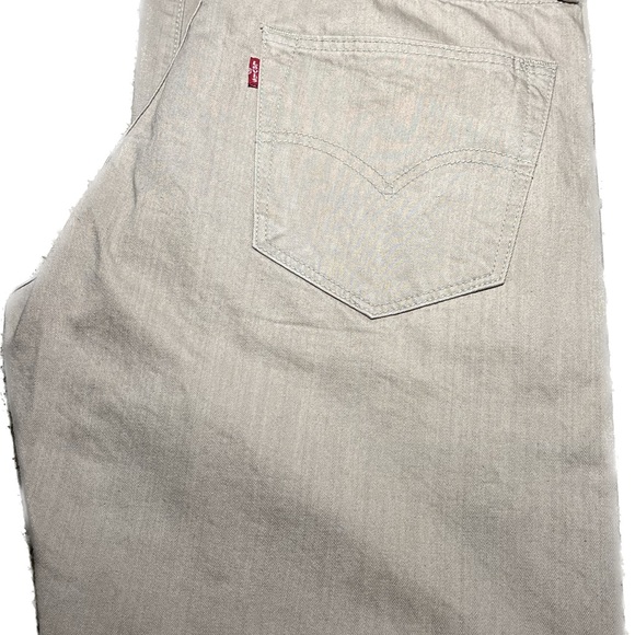 Rare Levi 501 Sand Colour Jeans - Picture 5 of 6